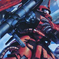 MG (018) 1/100 MS-06R-2 ZAKU II