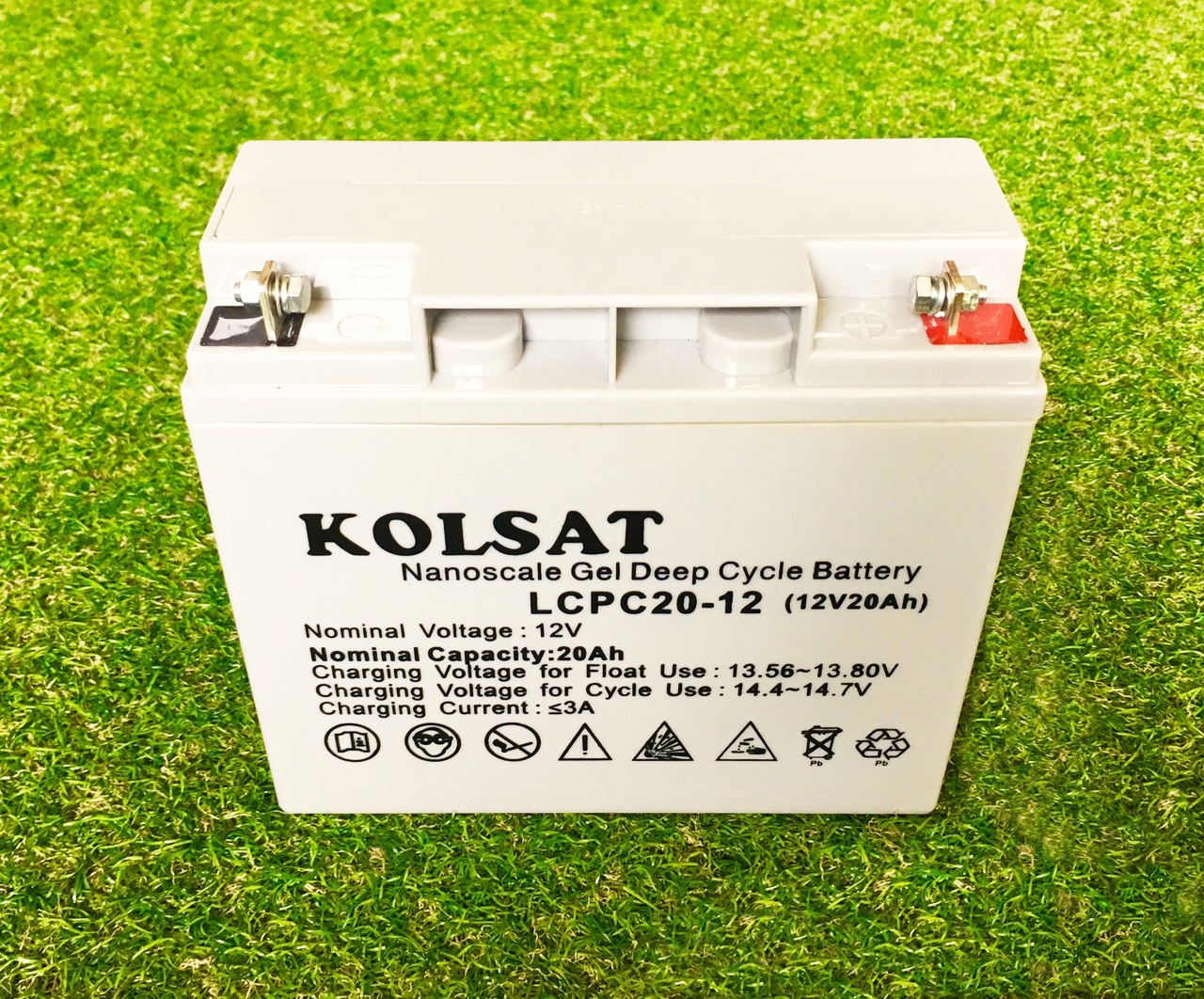 แบตเตอรี่แห้ง Deep cycle 12V 20AH SKU-458