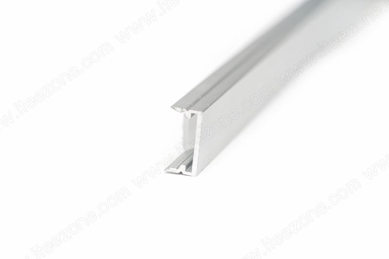 ราคาต่อ 1 เส้น ยาว 1 เมตร ราง U Flat 12mm + ฝาอะคริลิค รางไฟ Aluminium Profile รางอลูมิเนียม ใช้กับไฟเส้น LED รางไฟเส้น rail led track โพรไฟล์