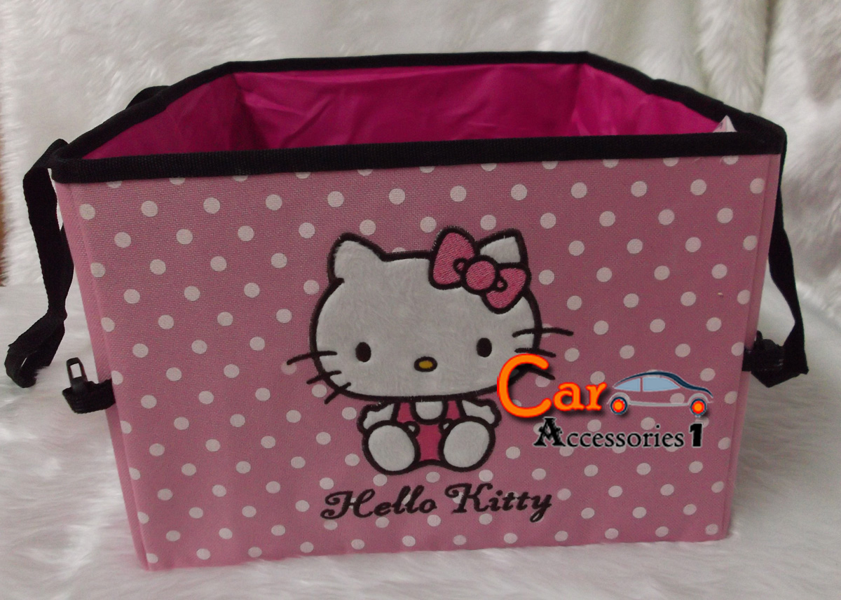 กล่องใส่ของเอนกประสงค์คิตตี้ Hello Kitty พับเก็บได้ ลิขสิทธิ์แท้ New arrival!
