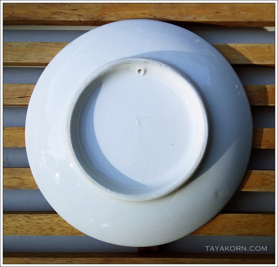 จานรองแก้วกาแฟสะสม แบบ B Vintage Coffee Plate Tyle B made in Italy