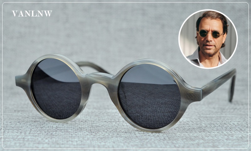 แว่นกันแดด MOSCOT ZOLMAN 42-28 145 COL.OLIVE CE <เทา>