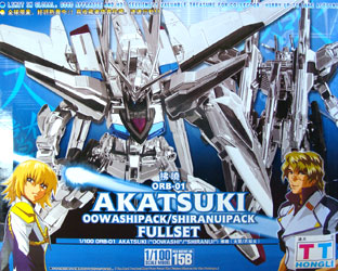 HG SEED 1/100 Akatsuki Gundam (Silver Ver.)