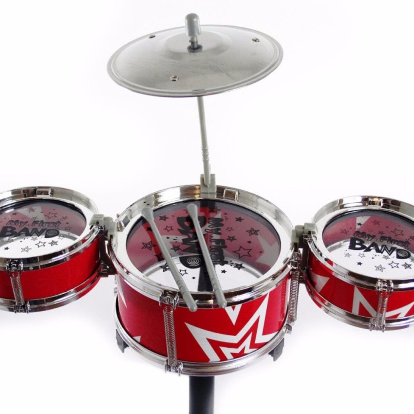 กลองชุด 3ใบ Jazz Drum กลองของเล่นเด็ก