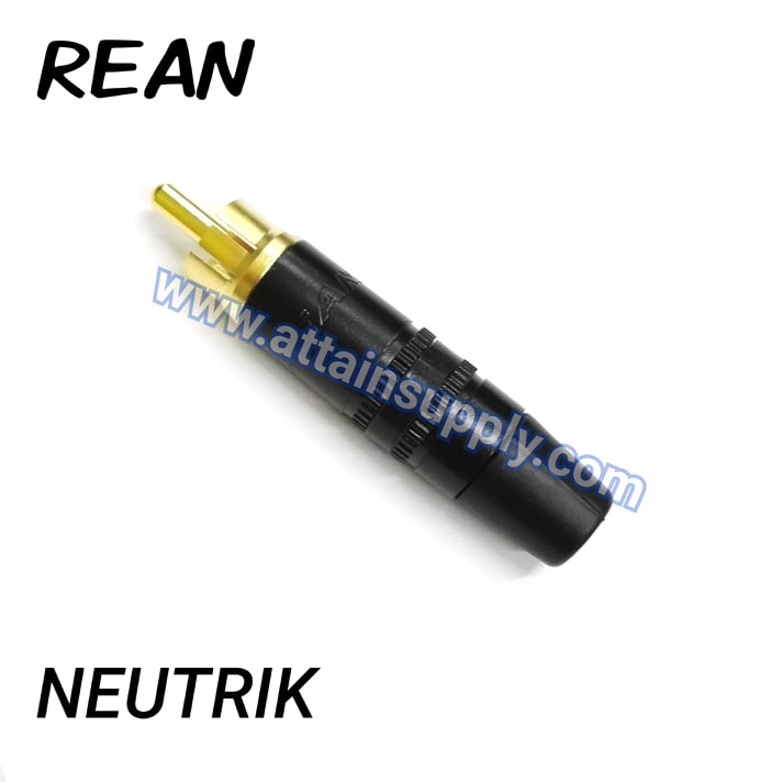 P.RCA REAN/NEUTRIK-NYS373-0 BLACK