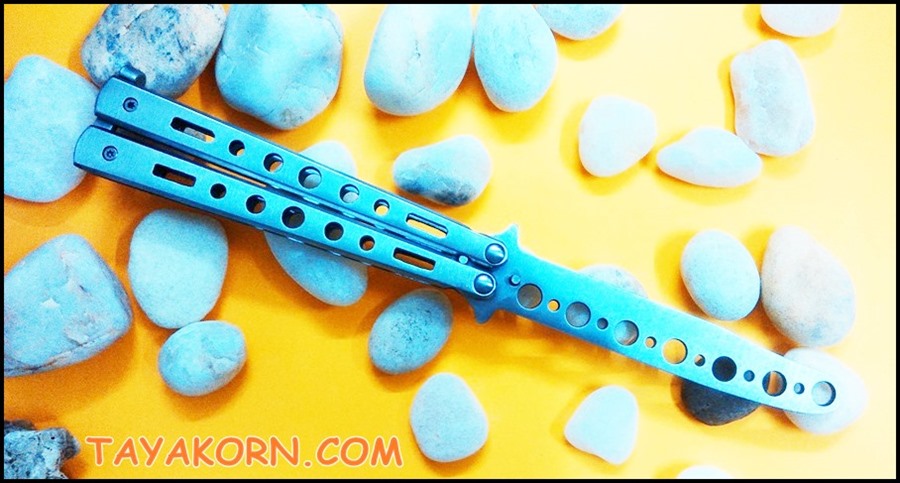 มีดซ้อมควงซิวเว่อร์ไทม์ SilverTime Balisong Trainer Knfie