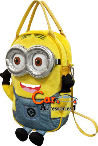กระเป๋าสะพายมินเนี่ยนสองตา Minion ลิขสิทธิ์แท้ราคาพิเศษ (สินค้ามีจำนวนจำกัด/หมดแล้วหมดเลย)