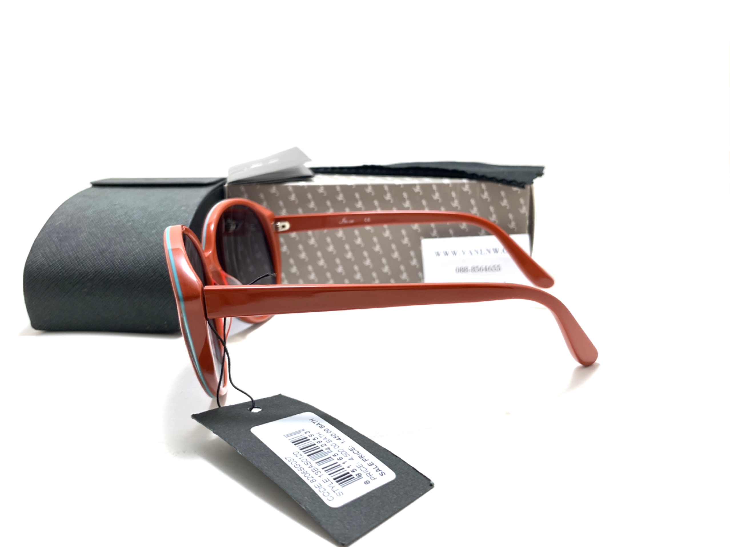 แว่นกันแดดผู้หญิง FN-CO 8208037 AC-CR39 56-16 140 CAT3 <ส้ม>