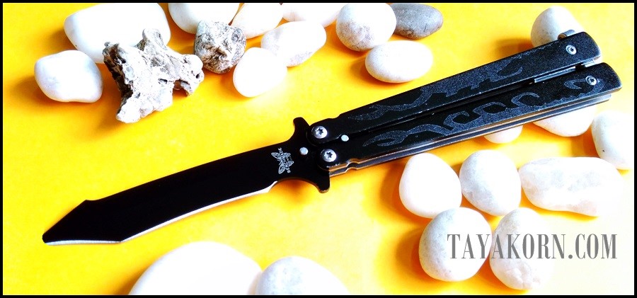 มีดซ้อมควงเดอะสกอร์เปี้ยนคิง THE SCORPION KING BALISONG TRAINER KNIFE TKBS-SK8TR