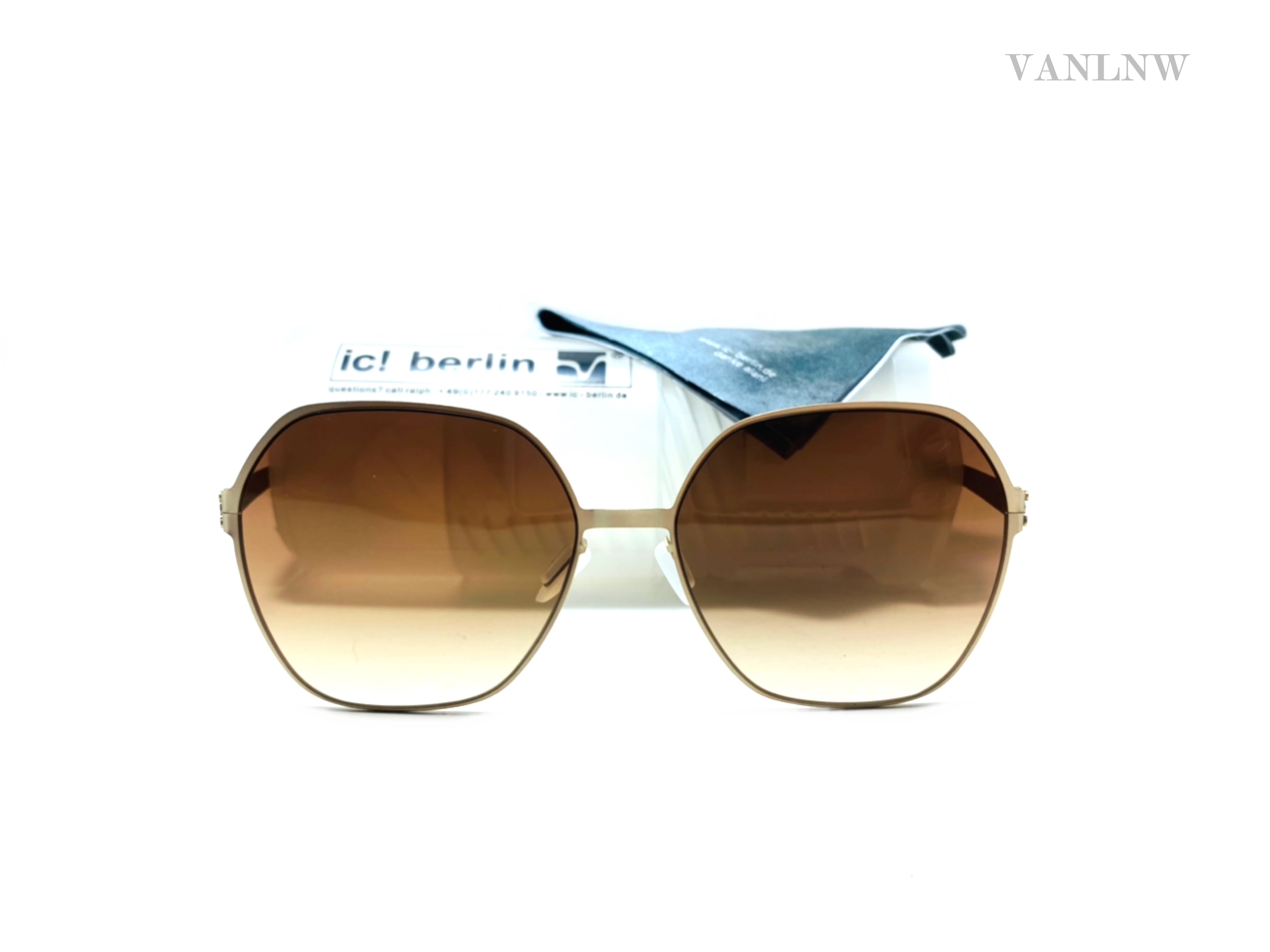 แว่นกันแดด ic berlin Jacy C. matt gold 58-17 <ชาเฟด>