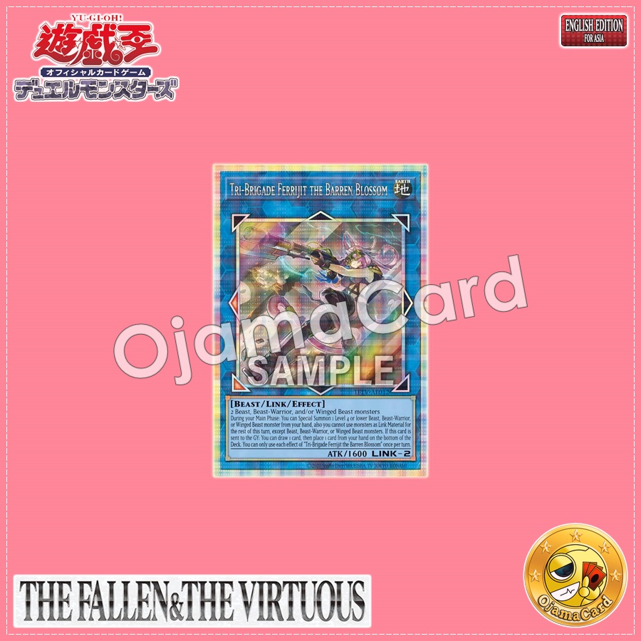 TFTV-AE012 : Tri-Brigade Ferrijit the Barren Blossom / Iron Beast Frontline Ferrijit the Barren Blossom (Prismatic Secret Rare)