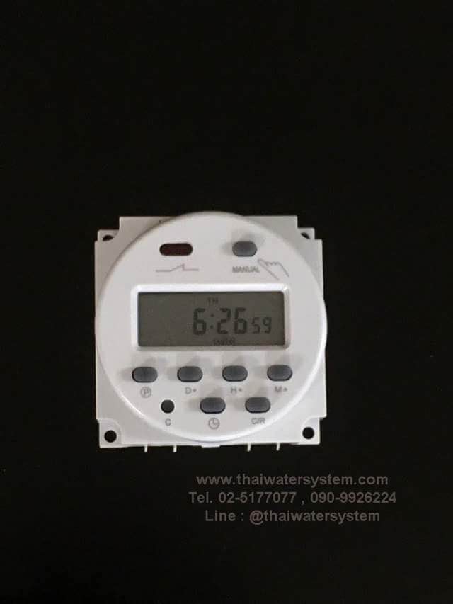 (10-CN101A-12VDC) Timer ทามเมอร์ เครื่องตั้งเวลา 16A 12V รุ่น CN101A SKU-018