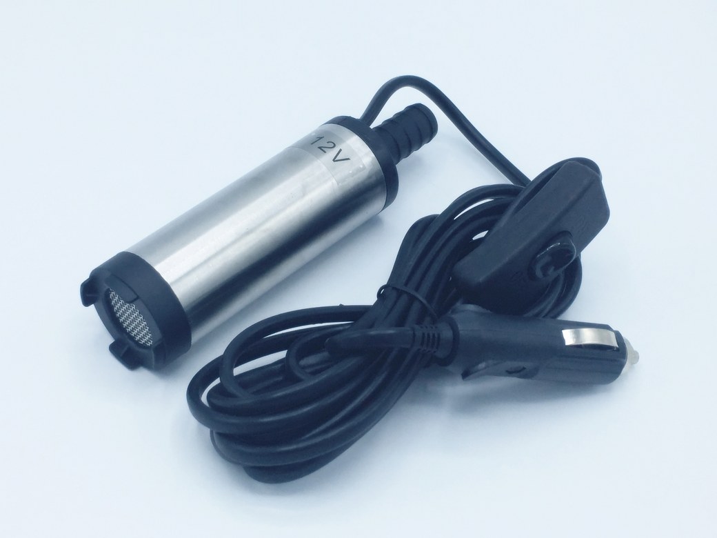 06-DSP-12VDC-Lighter ปั๊มดูดน้ำมันดีเซล DC12V แบบจุ่ม ( Diesel pump ) จุดบุหรี่