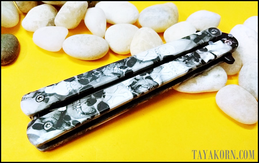 มีดซ้อมควงโกสต์เดสเสริซ 2 ghost desert 2 Balisong TRAINER Knife TKBS-GD2TR