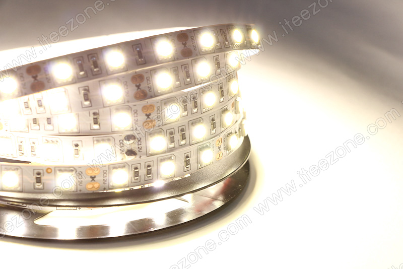 LED Strip เส้น 5050 ม้วน 5 เมตร สี Warm white 4000K (ไม่กันน้ำ IP20)