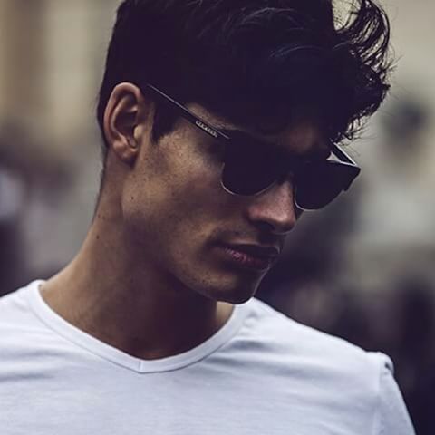 แว่นกันแดด HAWKERS DIAMOND DARK BLACK CLASSIC <ดำ>