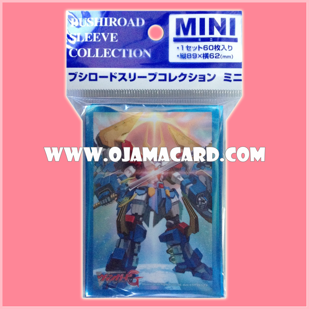 Bushiroad Collection Mini Sleeve Protector Vol.143 : 99th Generation Dimensional Robo Commander, Great Daiearth x60