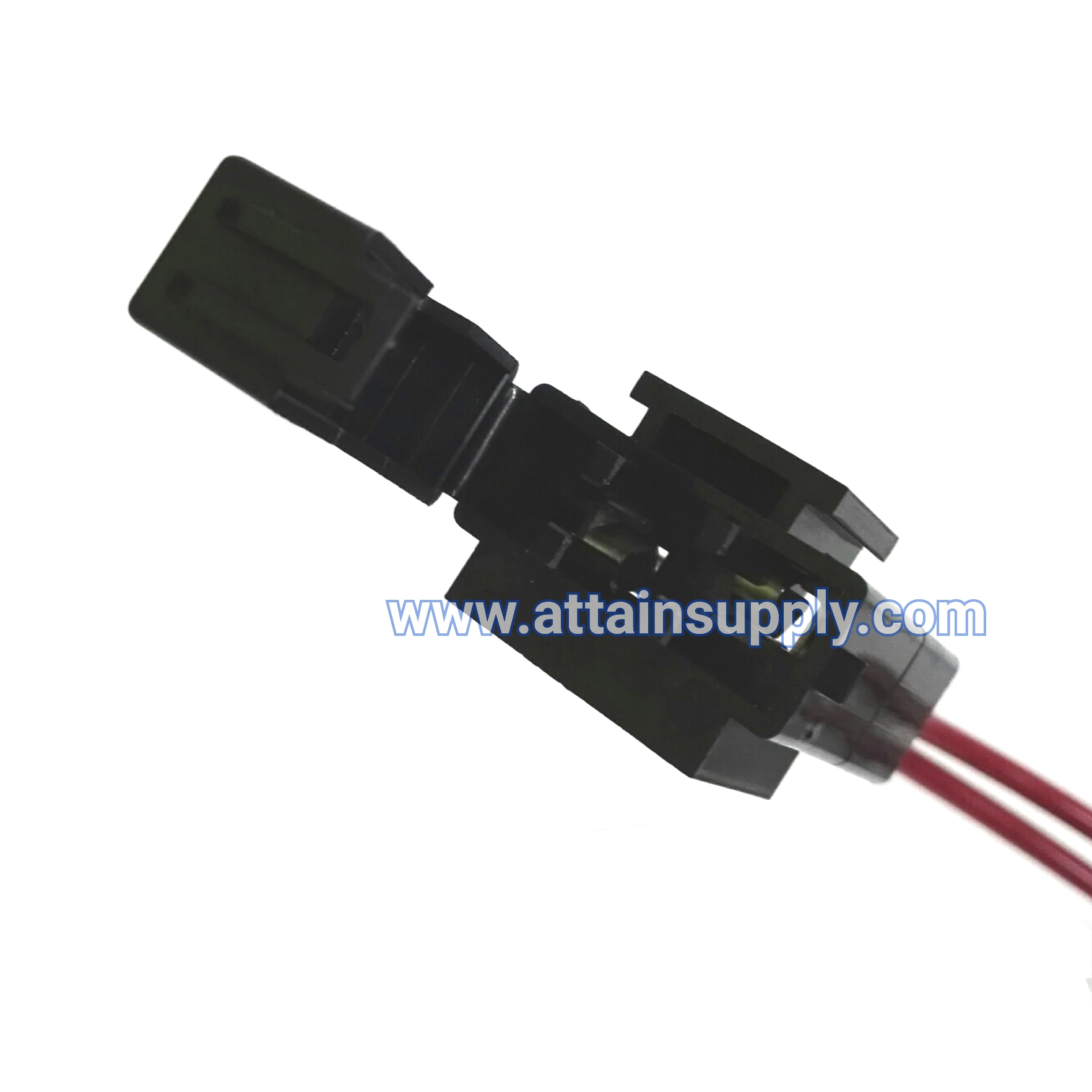 กระบอกฟิวส์เสียบกลาง-ขอบต่อ/สีดำ