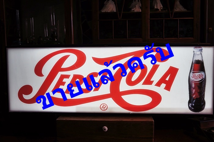 ป้ายไฟpepsi-cola รหัส26158ps