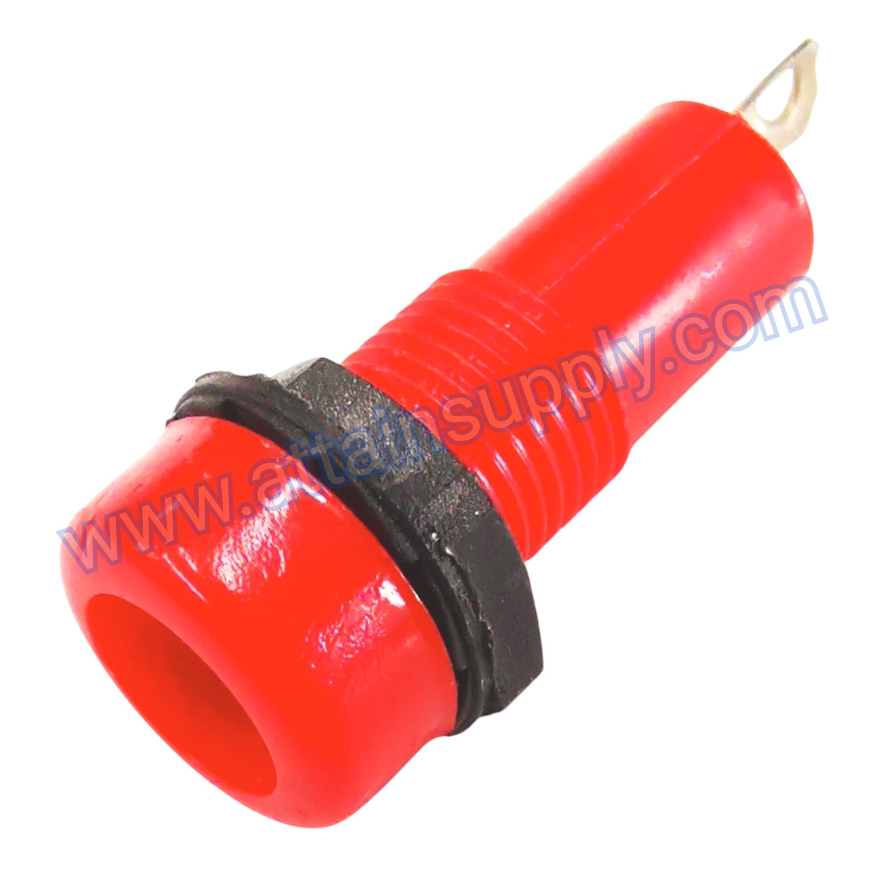 BIDINGPOST PLASTIC-4MM./RED