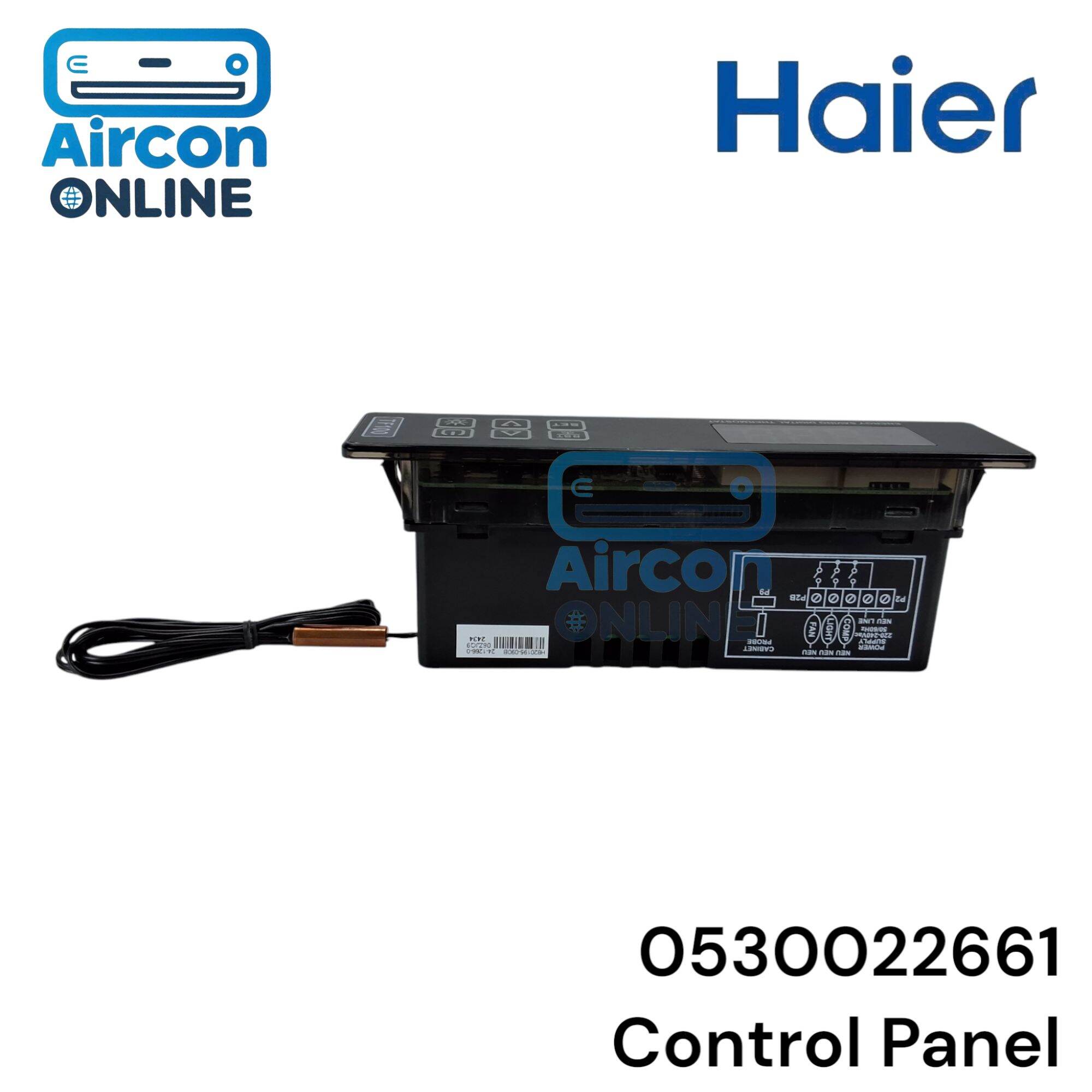 Control Panel TF100 ตู้แช่ Haier รุ่น SC-2600PCS3 รหัส 0530022661 ของแท้ มือ 1 NEW VERSION