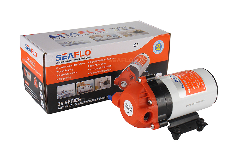 เครื่องพ่นหมอก 24 โวลต์ รุ่น SEAFLO-3ุ6 แรงดัน 8.3 บาร์