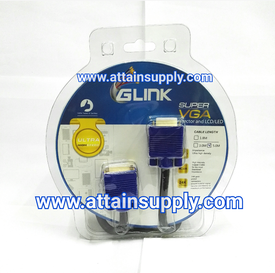 สายVGA15P-5M./GLINK