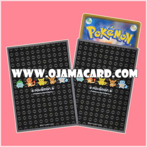 Pokémon Card Game Deck Shield | Card Sleeves — BL Pokémon Black「65ct.」