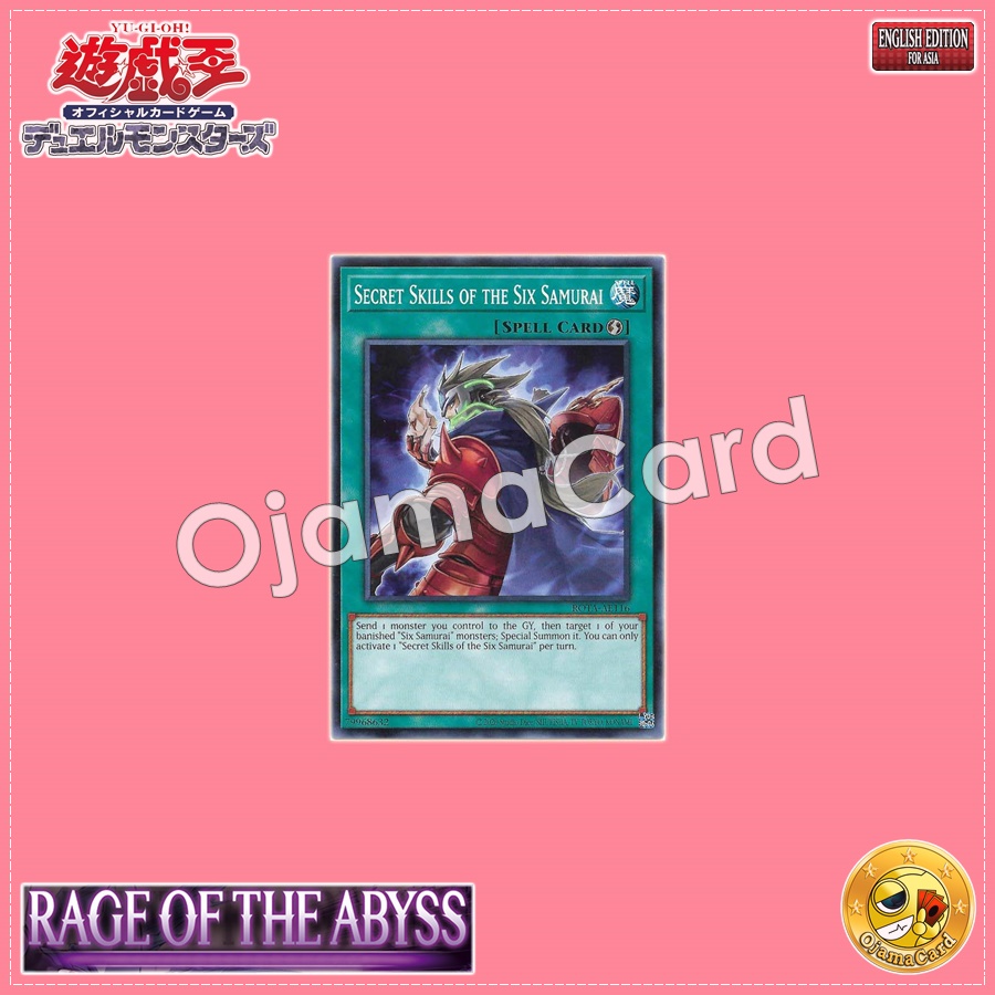 ROTA-AE116 : Secret Skills of the Six Samurai / Shadow Ninjutsu of the Six Warmen (Common)