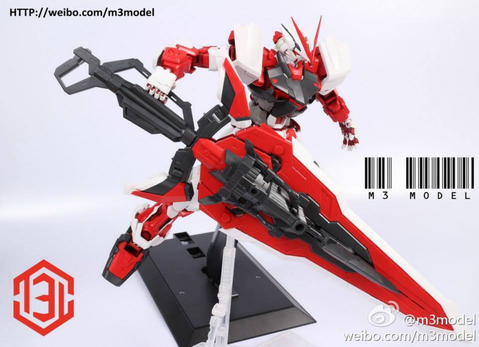 PG 1/60 Red Frame + Tactical Arms [Daban & M3Model]