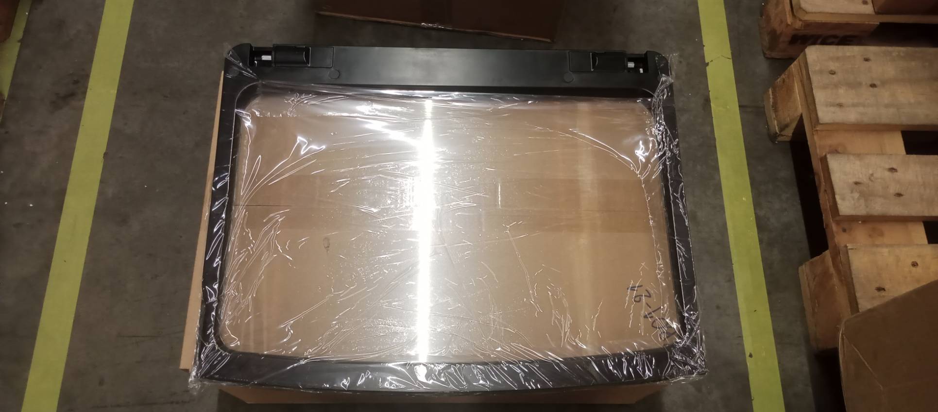 TOP LID COMPONENT ฝาปิดเครื่องซักผ้า HAIER รหัส 0030814131D ของแท้ใหม่ มือ 1