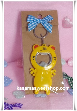 พวงกุญแจเปิดขวดมีไฟรูปสัตว์