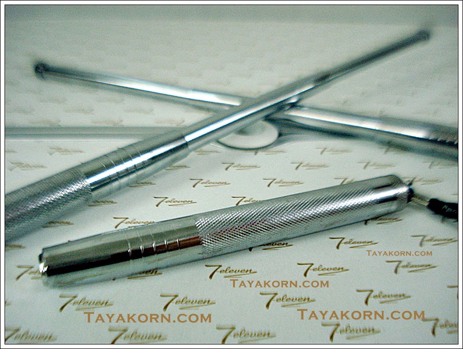 ตะบองเหล็ก( ดิ้ว ) 3 ท่อน ( EDC Baton ) ขนาดยาว 19.50 นิ้ว