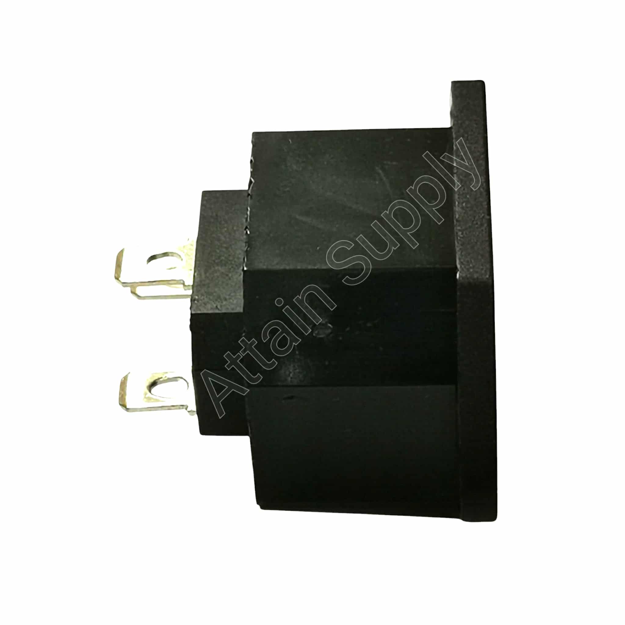 เต้ารับAC-3ขาเมีย ติดแท่น ขอบยึดน็อต