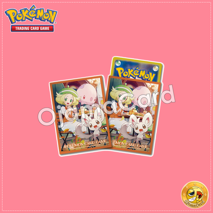 Pokémon Card Game Deck Shield | Card Sleeves — Bianca | Bell & Munna & Minccino | Chillarmy (64ct)「1 Pack」