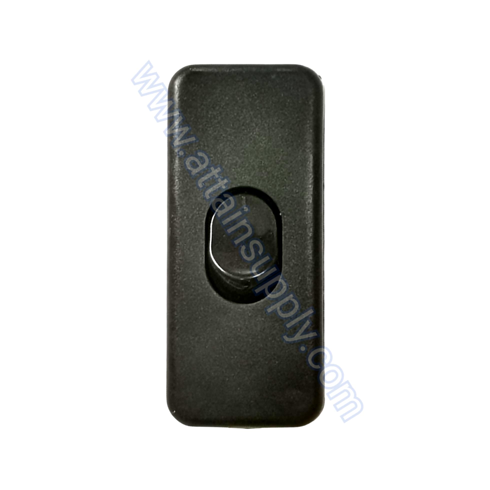 สวิทช์กลางทาง เปิด-ปิด/สีดำ ทรงแบน