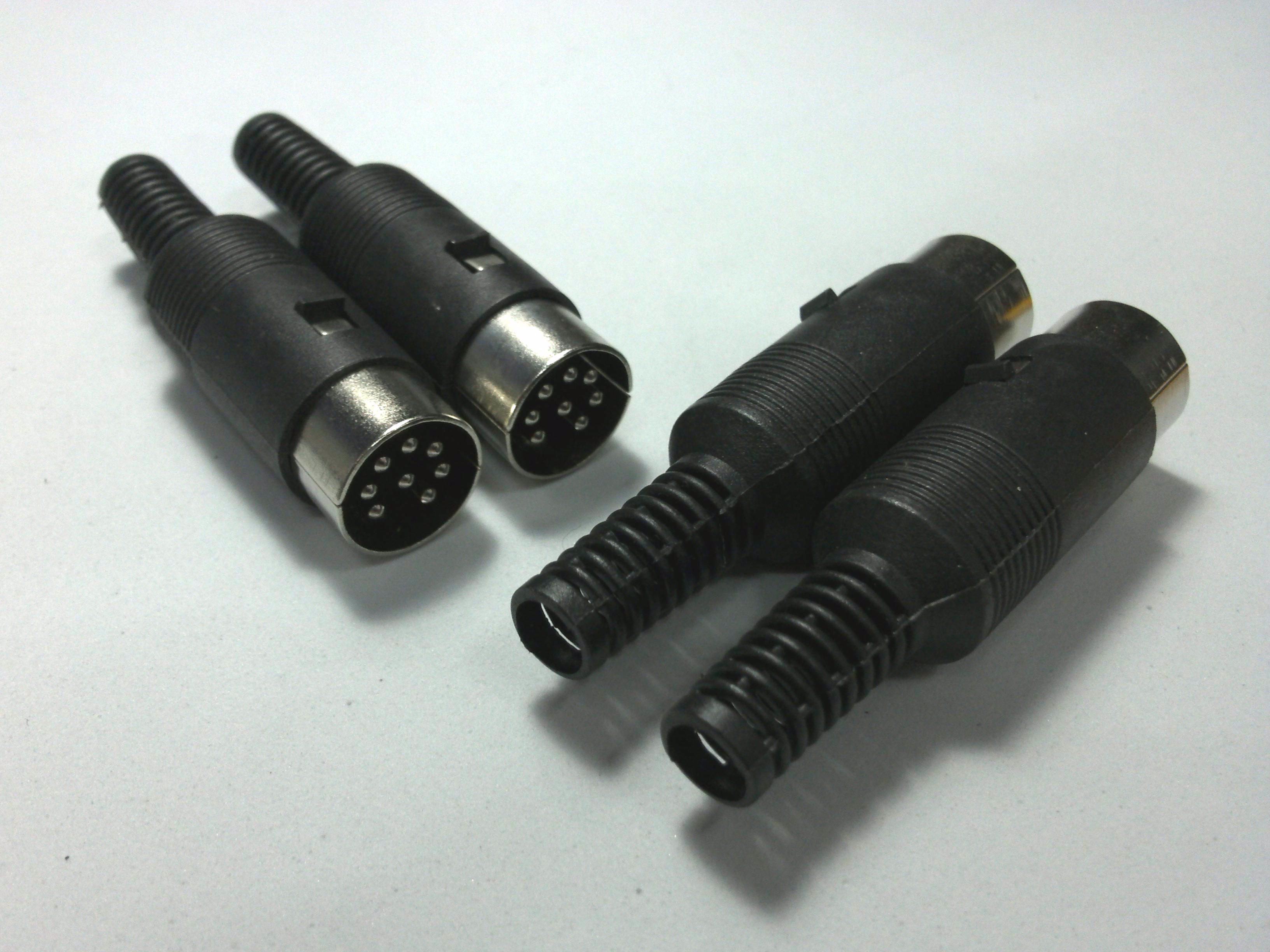 P.MIDI - 8P แบบต่อสาย