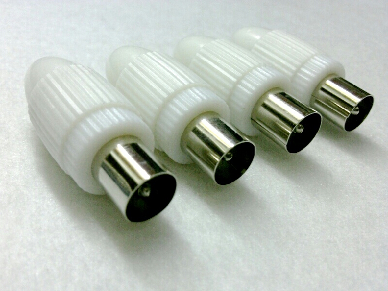 P.75 OHM WHITE