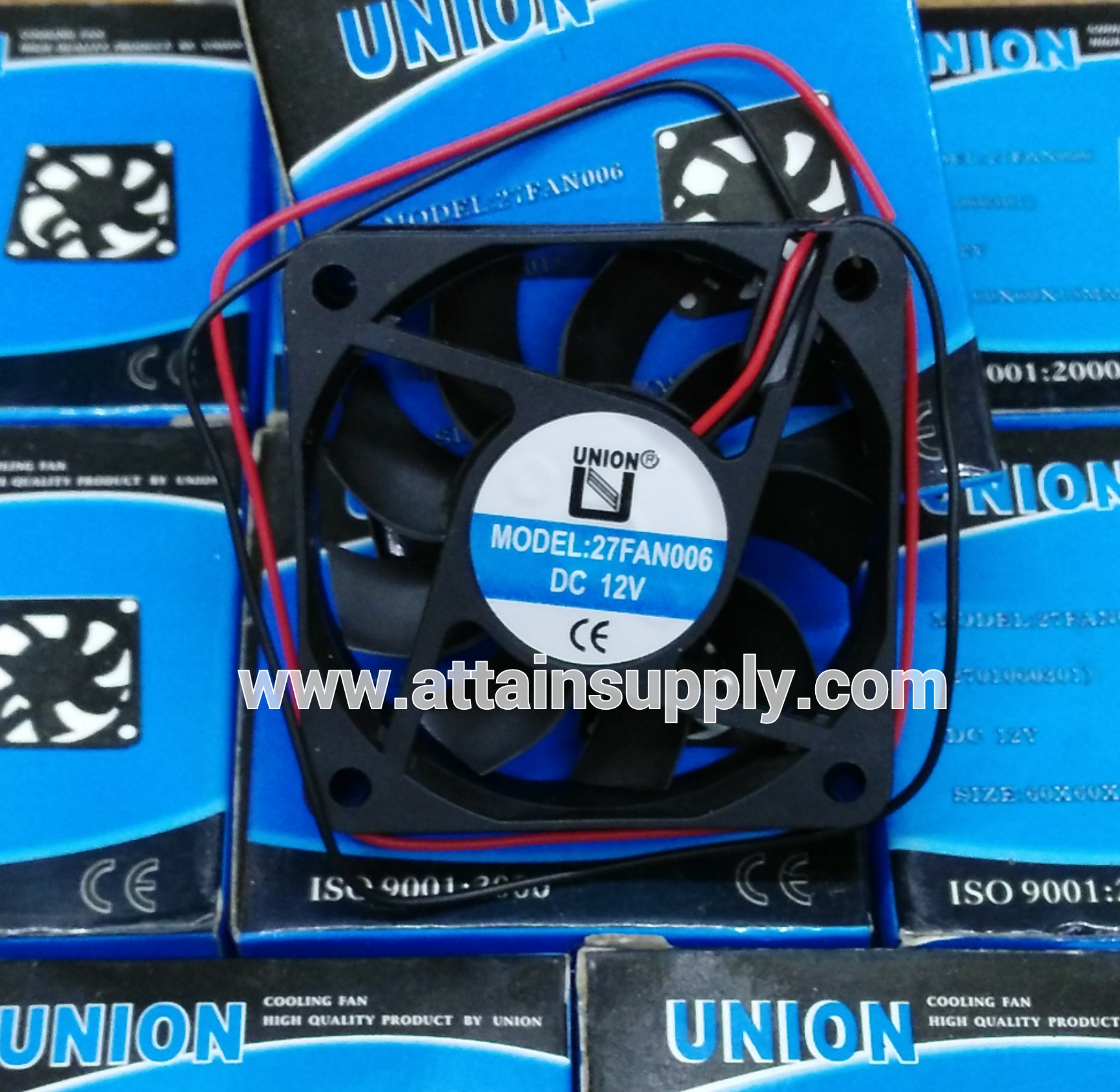 พัดลม DC-12V/UNION