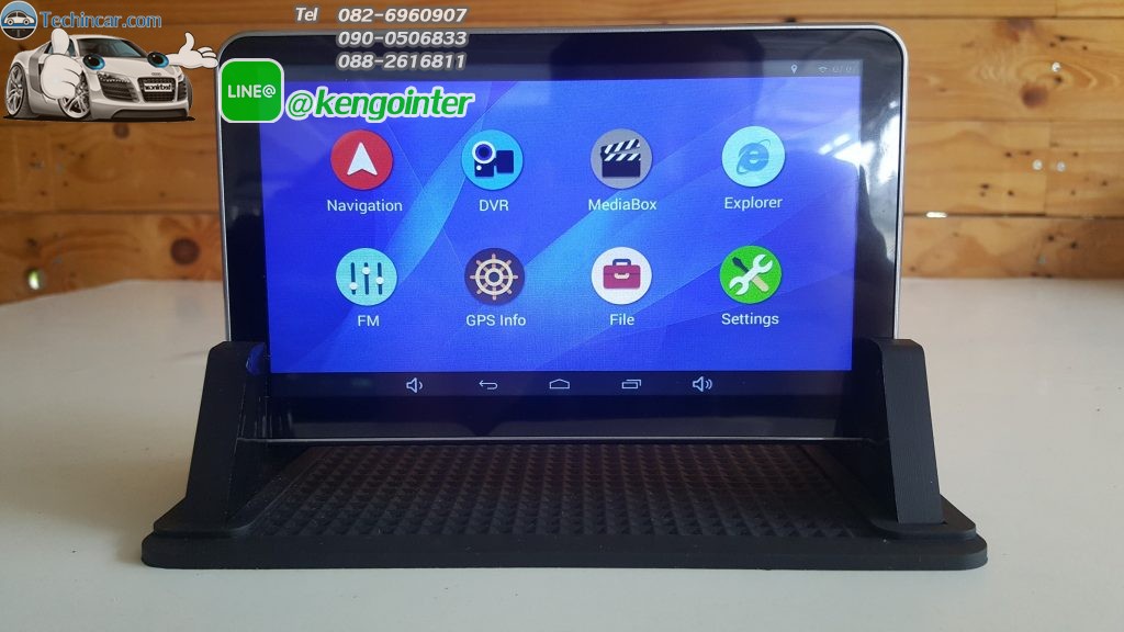 M515 S 16GB GPSนำทาง กล้องติดรถยนต์ หน้าหลัง ดูทีวี และ Youtube ได้ มี Wifi ROM 16 GB AV-IN Bluetooth