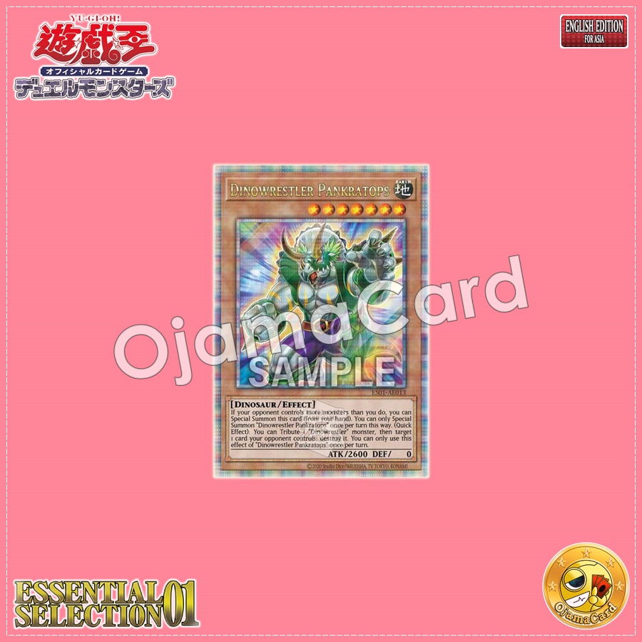 ES01-AE013 : Dinowrestler Pankratops (Quarter Century Secret Rare)
