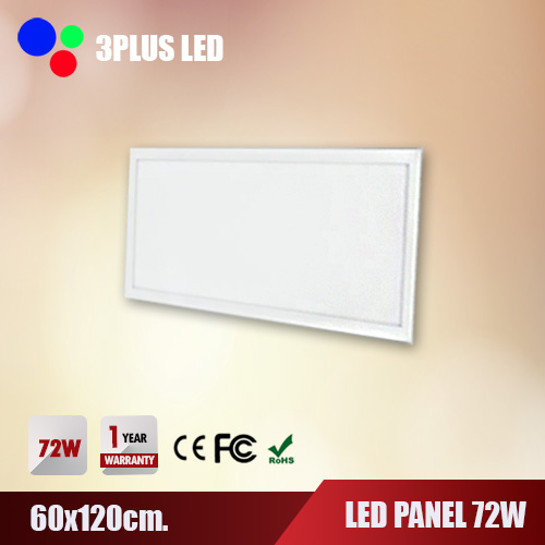 LED Panel 72W 60x120cm-แบบแทนแผ่นฝ้า