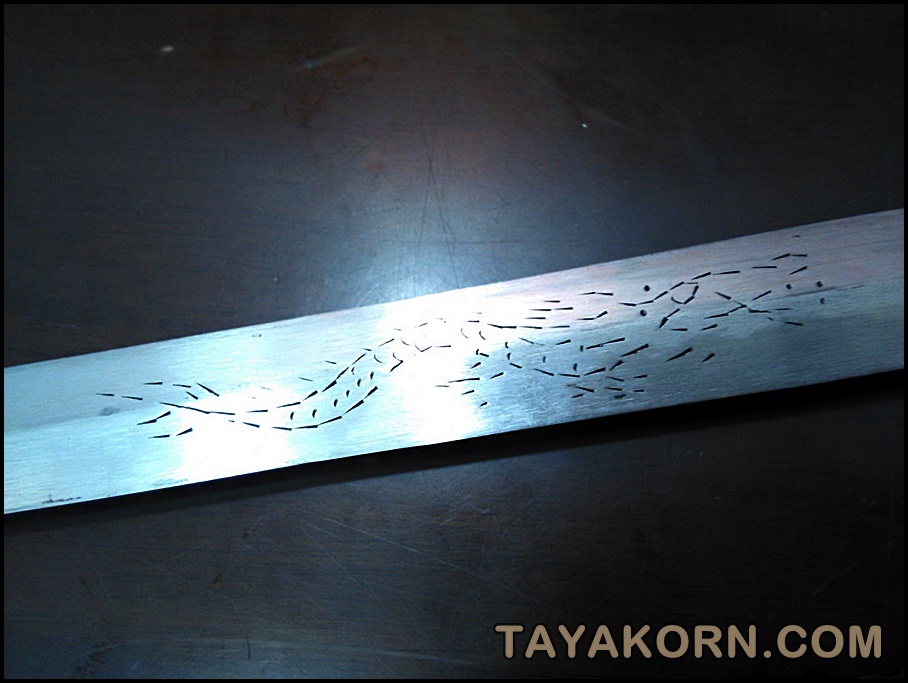 กระบี่จีน มังกรไฟ หยิน-หยาง