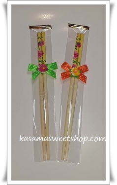 ตะเกียบไม้คู่แพ็กถุง