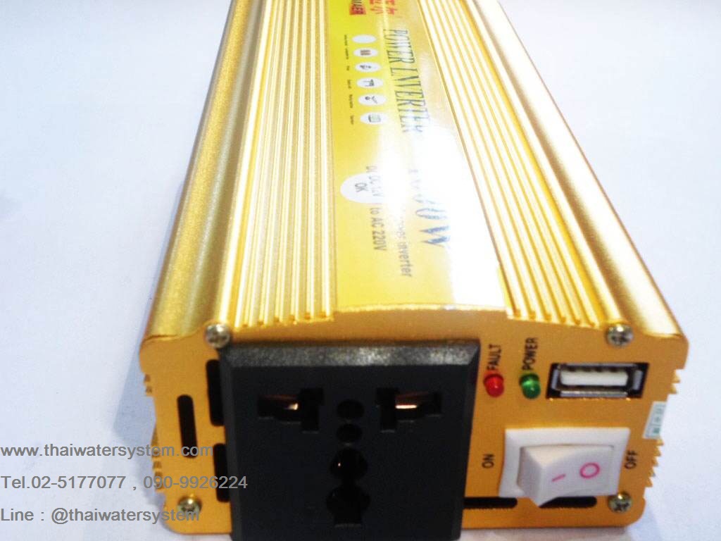 อินเวอร์เตอร์ ชนิด Modified 24V 220V 500W ( CARMAER )