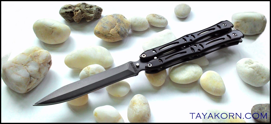 มีดควง บาลิซองแบล็คคาเมล BLACK CAMEL Balisong TKBS-BCM3