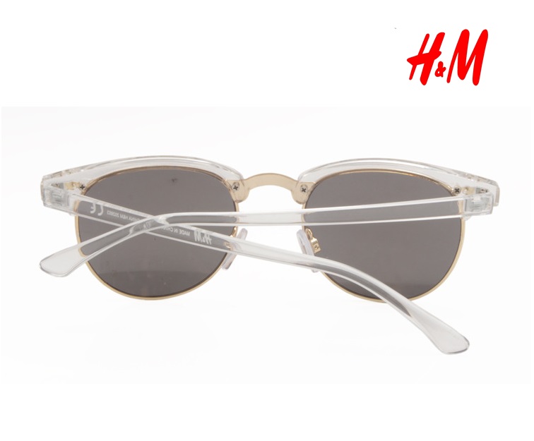 แว่นกันแดด H&M Clubmaster Sunglasses 169743 <ใส>