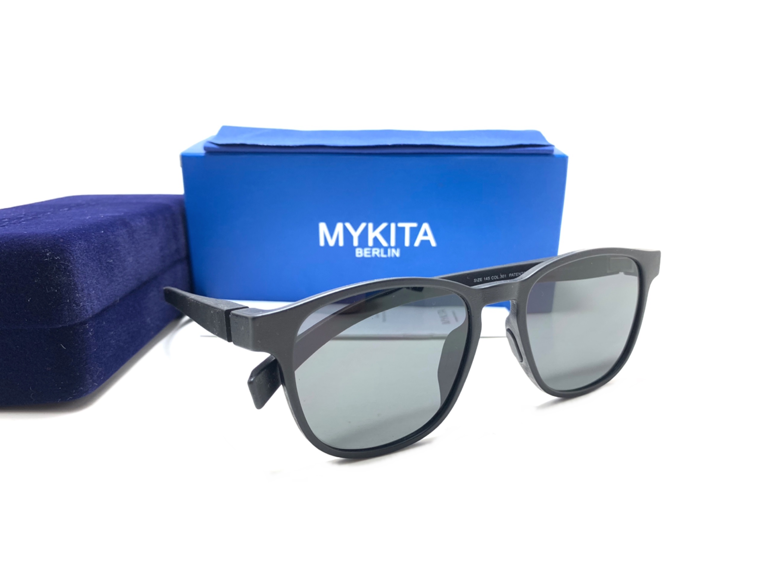 แว่นกันแดด MYKITA MYLON SUN LEMAS SPRING NEW ARRIVALS COL.301 53-18 145 <ดำ> รุ่นใหม่