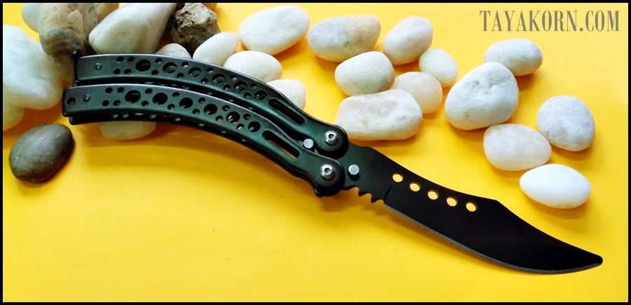 มีดซ้อมควงบาลิซอง เอสเอสโก SS Go Balisong Trainer Knife TKBS-S8TR