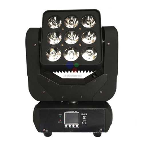 Moving LED 9x10w 4in1